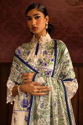 Sana Safinaz Embroidered Linen Suits Unstitched 3 Piece M243-024B-3CQ – Luxury Winter Collection